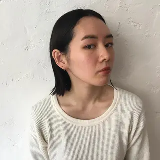 ショート カラー イヌイ フウコのヘアスタイル