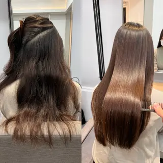 セミロング 🫧髪質改善•艶カラ ー特化🫧谷奥甲太のヘアスタイル