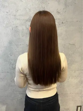 ロング カラー カット/ブリーチ/パ ーマ⚡️ひりゅう⚡️のヘアスタイル