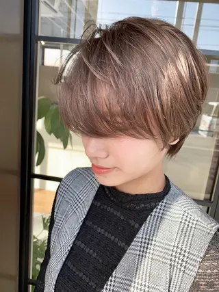 ショート yuga/ パーマのヘアスタイル