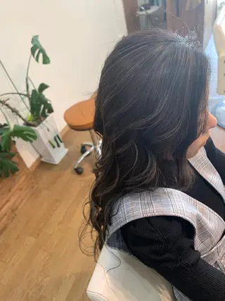 ロング カラー 清光 泰之のヘアスタイル