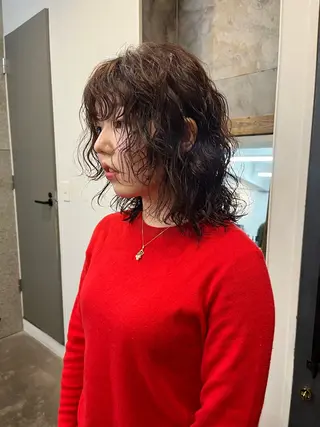 ミディアム benji 登戸所属・竹内 菜々子のヘアスタイル