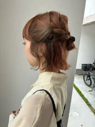 ショート カラー 清水 美香のヘアスタイル