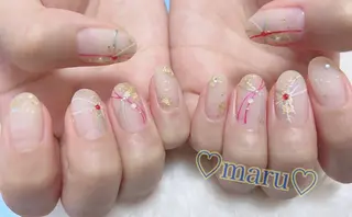 ネイル まるみ ♡のネイルデザイン