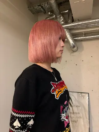 ショート カラー ハッシュカット/ MAYAのヘアスタイル