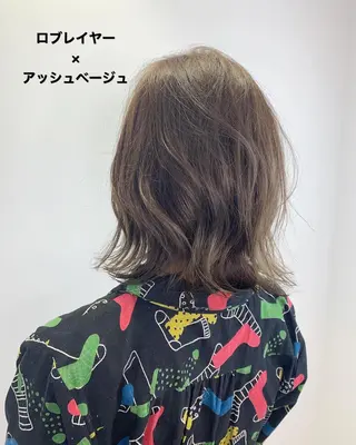 ミディアム カラー SALOWIN神戸三宮店所属・【美髪を叶える】中谷 彰宏（アキ)のヘアスタイル
