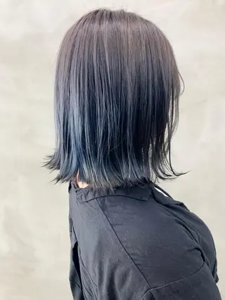 ミディアム カラー suu所属・🐝 hachi🐝のヘアスタイル