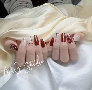 ネイル ANG アクリル スカルプ専門🌸のネイルデザイン