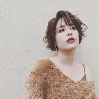 ショート カラー justbeauty CiNQのヘアスタイル