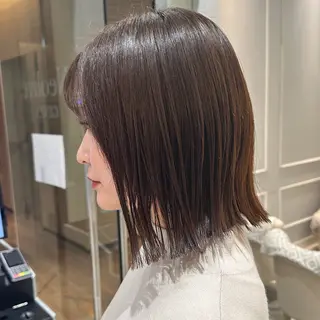 ミディアム カラー 川添 亜弥のヘアスタイル