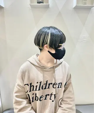 ショート カラー MVALLEY所属・韓国ヘア/ 古川のヘアスタイル