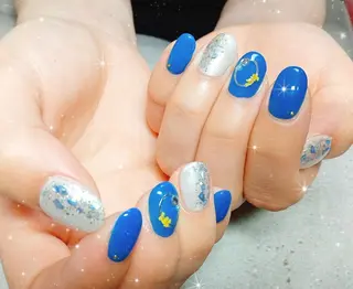 ショート ネイル flure de neige yukiのネイルデザイン