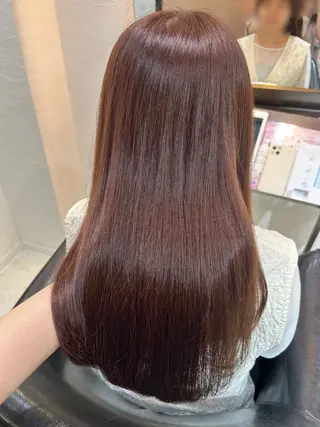 セミロング カラー 🤍透明感/韓国風 🤍サクラギヒトミのヘアスタイル