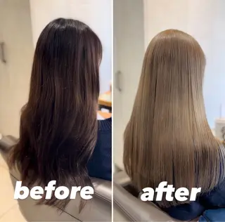 ロング カラー 🌿earth亀有店 【緑髪のノブ】🌿のヘアスタイル