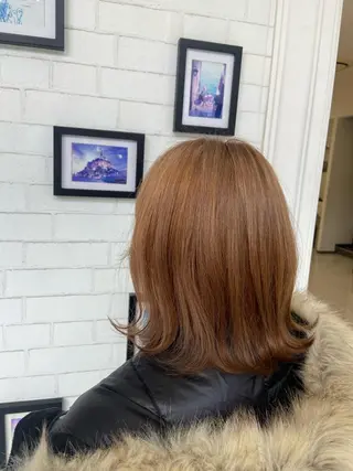 ミディアム 🫧ふくだ りな 🕊のヘアスタイル