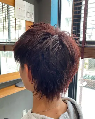 カラー メンズ offtheLip　ocean所属・メンズパーマ 小澤太雅のヘアスタイル