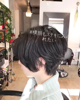ショート 美髪❣️縮毛矯正/ 髪質改善✨/山本のヘアスタイル
