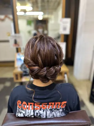 ヘアアレンジ 🩶BRAS 🩶のヘアスタイル