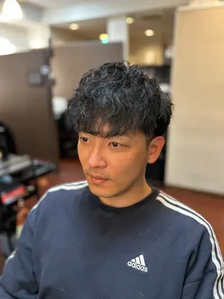 ショート K-STYLE  HAIR  STUDIO  有楽町店所属・メンズパーマ特化/ 福田のヘアスタイル