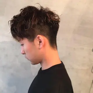 メンズ 森本裕/オーナー/ スパイラルパーマのヘアスタイル