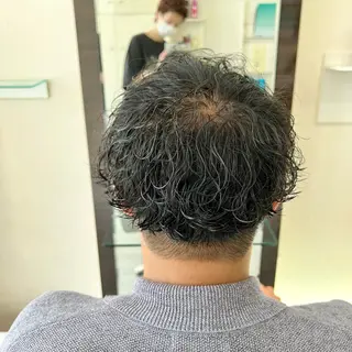 パーマ メンズ アグヘアーシータ所属・🤩メンズカット/ パーマ山本🤩のヘアスタイル
