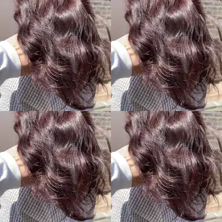 セミロング カラー 大人可愛い透明感🌟 小顔・韓国髪🌟野中のヘアスタイル