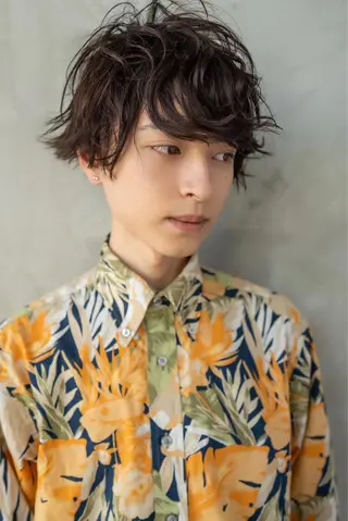 パーマ メンズ RAF TOKYO所属・10月限定モニター 髪質改善美髪矯正のヘアスタイル