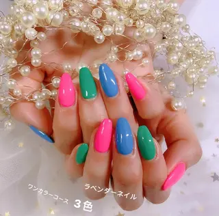 ネイル ラベンダー💖日暮里 ルル💖ネイルのネイルデザイン