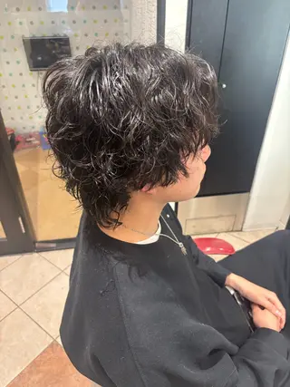 ミディアム メンズ メンズ特化／韓国風 /江戸谷大晴のヘアスタイル