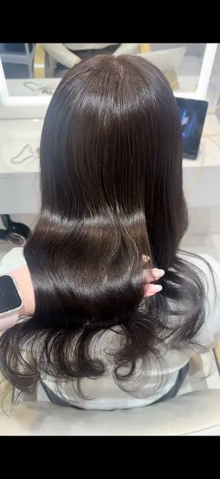 カラー 桃瀬 綾音 カラー/縮毛募集中♡のヘアスタイル