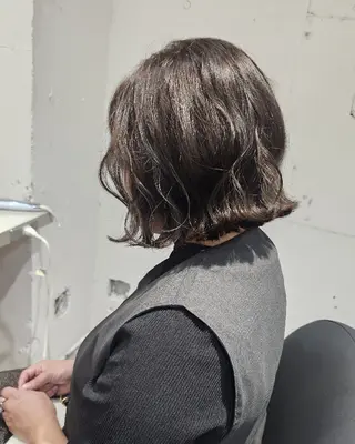 ミディアム Ayu🐾 ブリーチ無しカラーのヘアスタイル