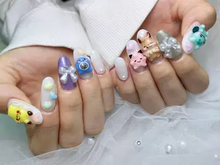 ネイル lucky nail 歌舞伎町のネイルデザイン