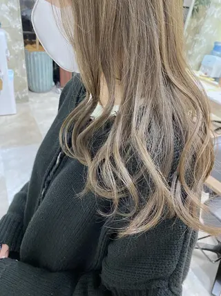 ロング メンズ縮毛矯正 ニュアンスパーマのヘアスタイル