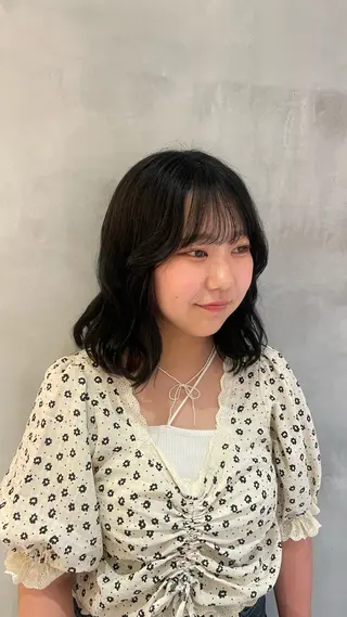ミディアム 🦋美髪矯正、髪質 改善のプロ🦋アオイのヘアスタイル