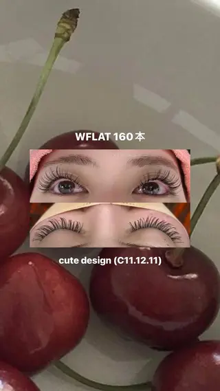 マツエク・マツパ As nail sakuraのマツエク・マツパデザイン