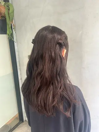 セミロング ヘアアレンジ ちゃんゆ /伊藤有里のヘアスタイル