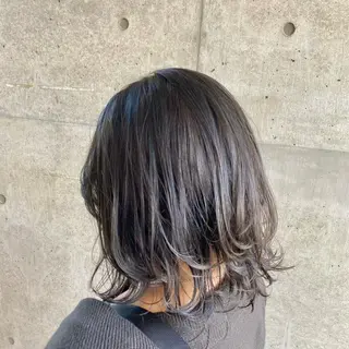 ミディアム カラー おおつか せいやのヘアスタイル