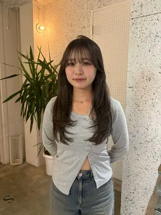 ロング カラー Steed Tokyo所属・Steed /立川/ レイヤー/futahのヘアスタイル