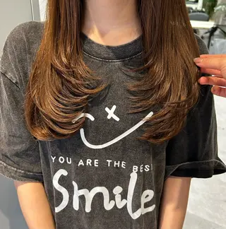 ロング 紗帆(saho) ︎︎︎︎のヘアスタイル