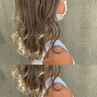 ミディアム カラー 🤍透明感/韓国風 🤍サクラギヒトミのヘアスタイル