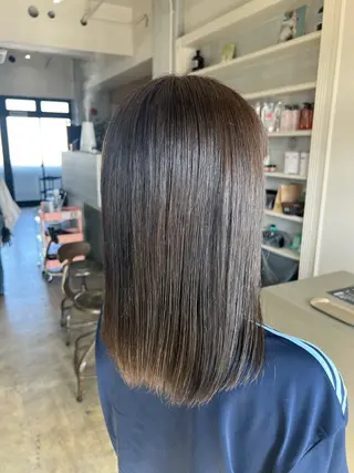 カラー 🌱髪質改善×艶髪 🌱【天神美容室】のヘアスタイル