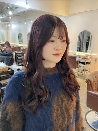 ロング カラー FERIA  あべの 🌼西口実来🌼のヘアスタイル