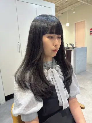 ロング カラー roka所属・ayaka♡ 柔らかカラーのヘアスタイル