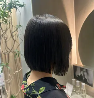 ショート パーマ MINX/ボブ/ レイヤー/田中元翔のヘアスタイル