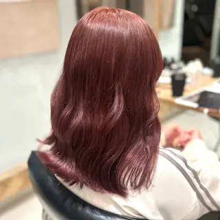 カラー ︎︎🌟韓国艶カラー ︎🌟璃奈 (ﾘﾅ)のヘアスタイル