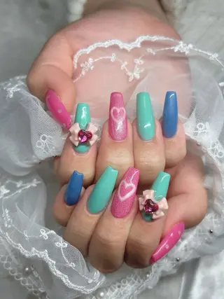 ネイル Bestnail所属・Best Nail Yu🎀🫧のネイルデザイン