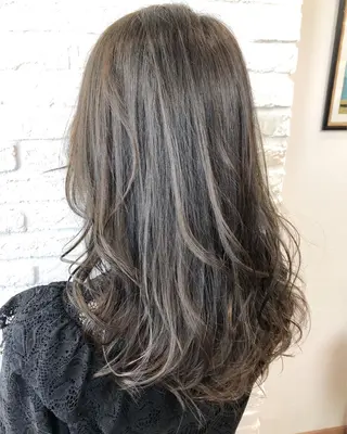 ミディアム カラー パーマ ヘアアレンジ 遠藤 拓馬のヘアスタイル