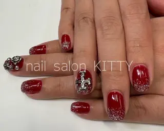 ネイル KITTY所属・KITTY ໒ ᩧ꒱Harukaのネイルデザイン