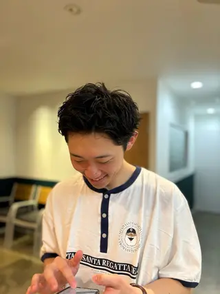 メンズ 高山 鳳成のヘアスタイル