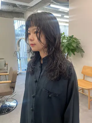 ロング 大林 エリコのヘアスタイル